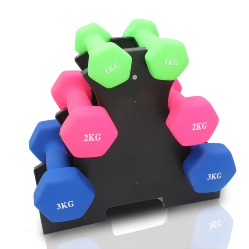 Home Gym Weights - Трехуровневая стойка для гантелей: прочная стальная