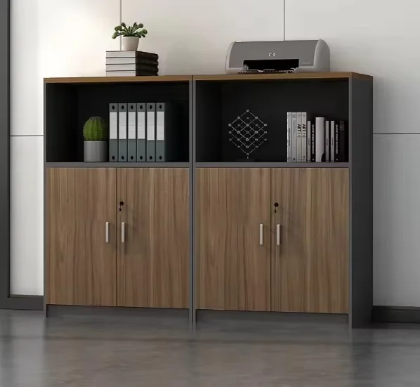 Home Gym Furniture - Современный деревянный мобильный офисный шкаф для