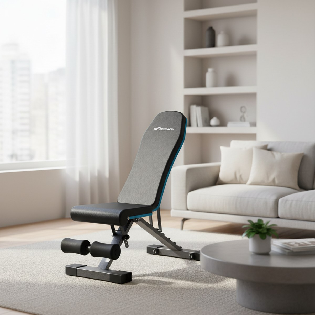 Adjustable Weight Bench - Регулируемая складная скамья для силовых тренировок,