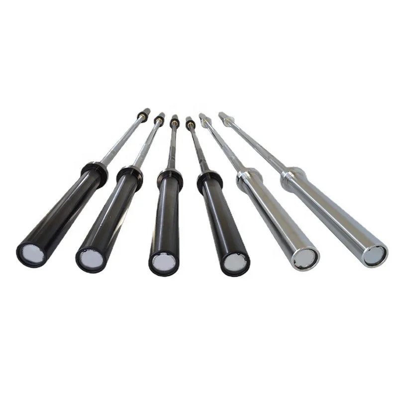 Barbell Curl Bar - Хромированный гриф для пауэрлифтинга, оборудование для