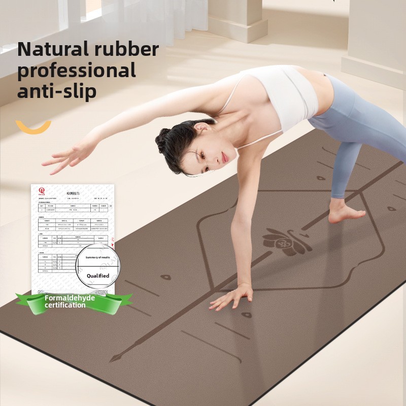 Gymnastics Mat Thick - Нескользящий широкий толстый коврик для йоги