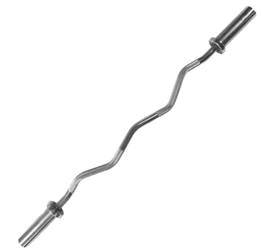 Barbell Curl Bar - Профессиональный гантельный штанга E-Z Curl с