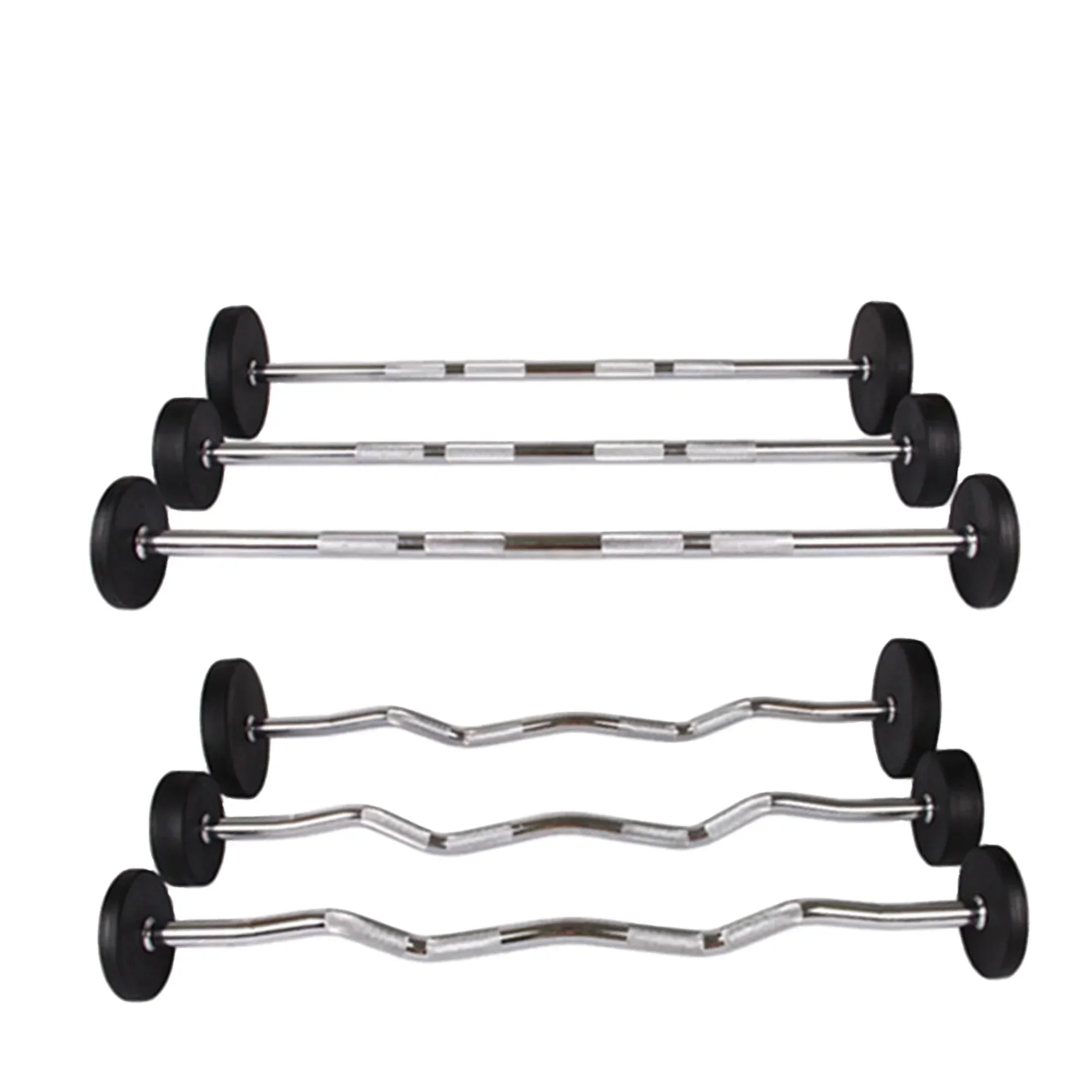 Barbell Curl Bar - Гантель для прямых и изогнутых упражнений