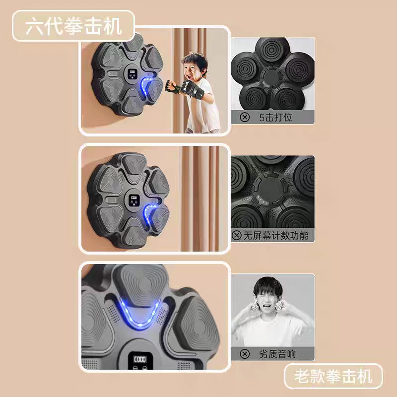 Home Gym Gym Equipment - Интеллектуальный настенный тренажер для бокса 2026