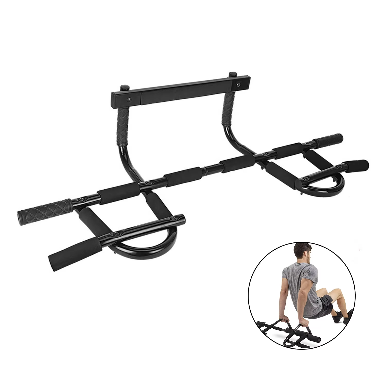 Home Gym Upper Body Workout - Турник для дверного проема, параллетки, турник-бар