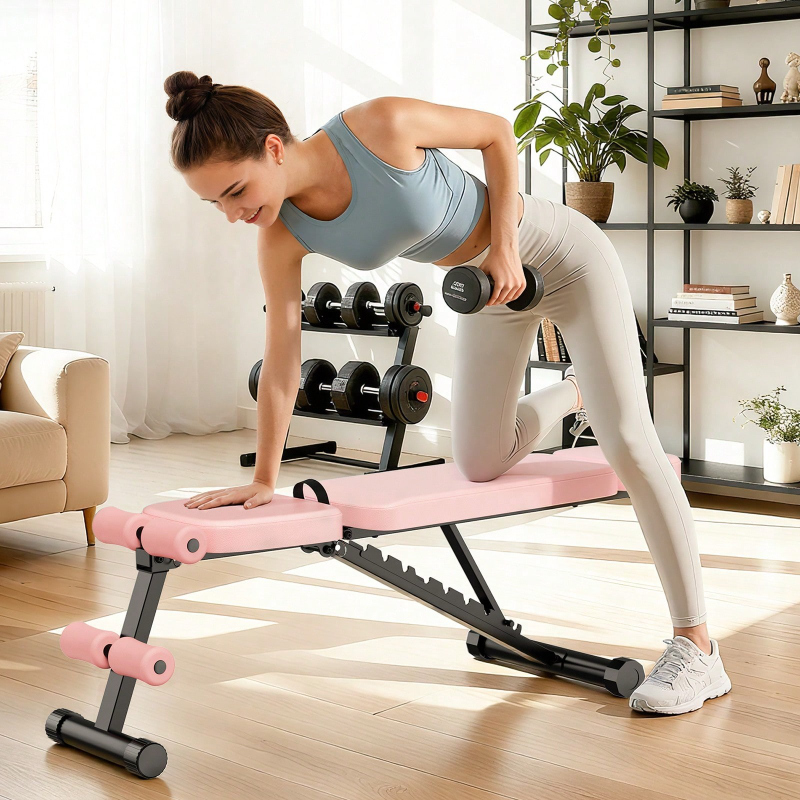Home Gym Weights - Регулируемая складная скамья для силовых тренировок