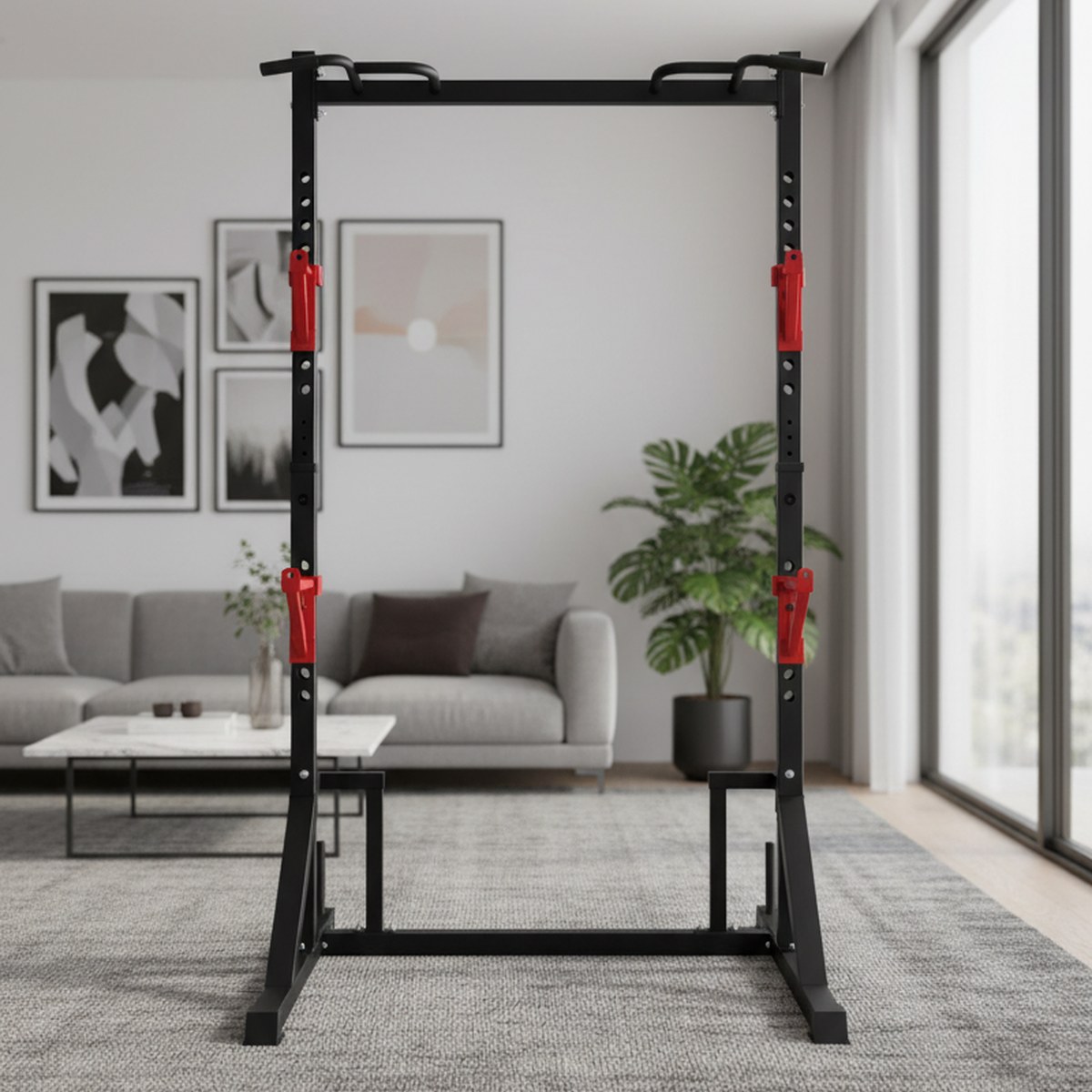 Регулируемая силовая стойка с  – обзор и цена Home Gym Gym Equipment