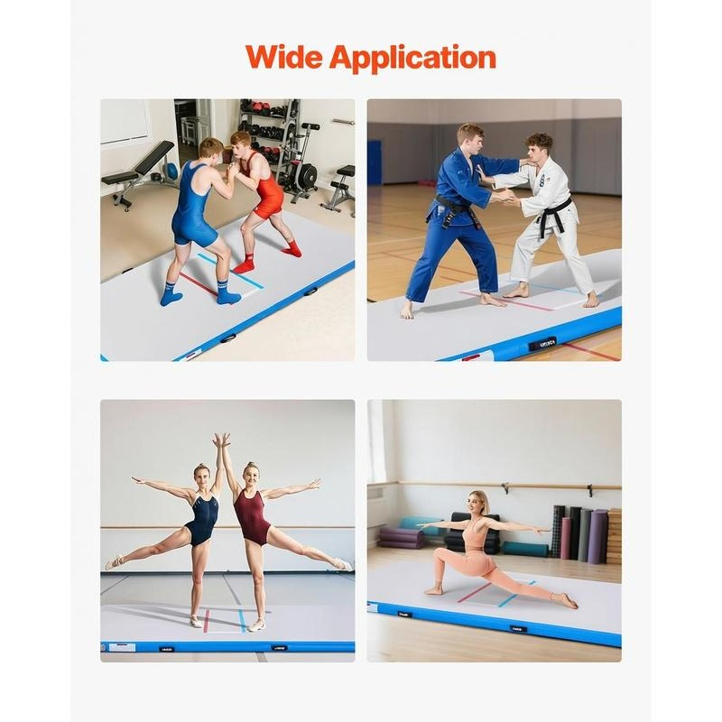 Надувной борцовский мат 10x5 ф – обзор и цена Gymnastics Mat Thick