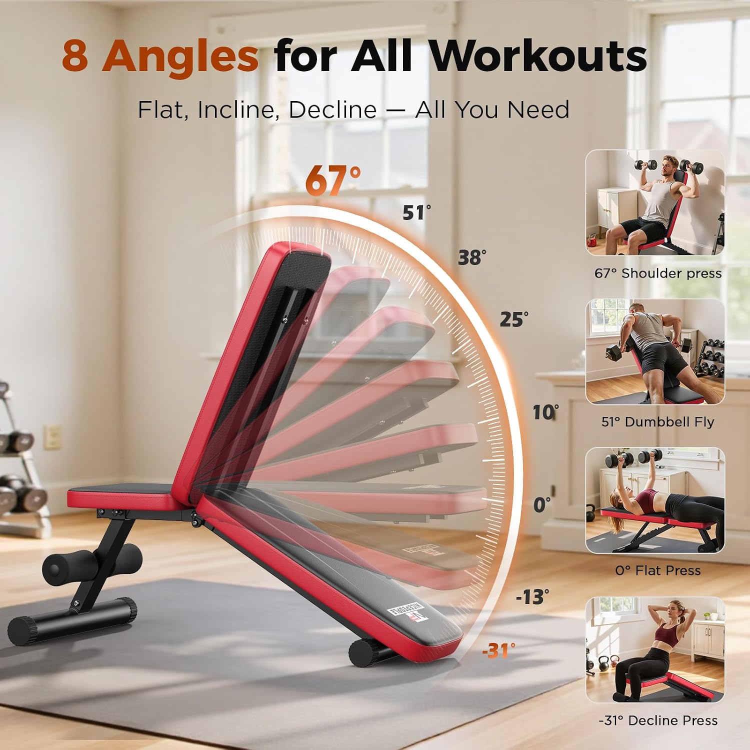 Складная компактная скамья для – обзор и цена Home Gym For Small Spaces