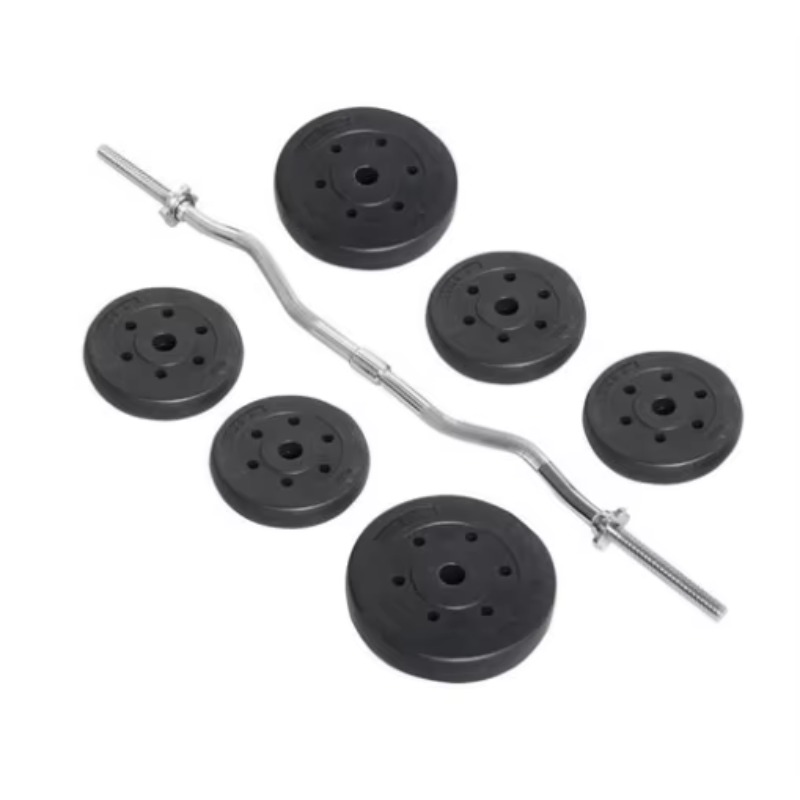 Набор гантелей и штанг 1.2м, 2 – обзор и цена Barbell Curl Bar