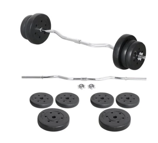 Набор гантелей и штанг 1.2м, 2 – обзор и цена Barbell Curl Bar