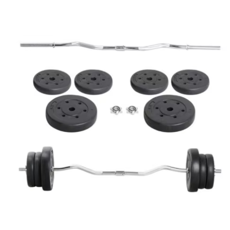 Набор гантелей и штанг 1.2м, 2 – обзор и цена Barbell Curl Bar