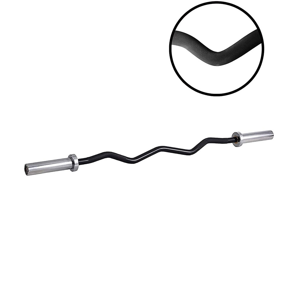 Бесшовная штанга с завитками и – обзор и цена Barbell Curl Bar