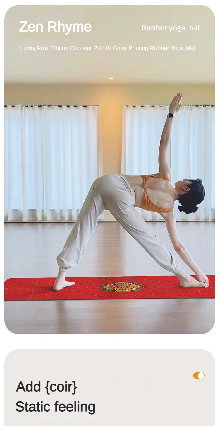 Матовый полиуретановый Коврик  – обзор и цена Gymnastics Mat Thick