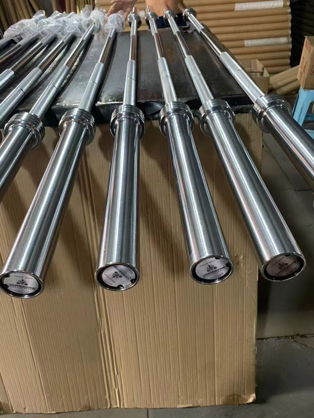Стальная штанга 20 кг для трен – обзор и цена Barbell Curl Bar