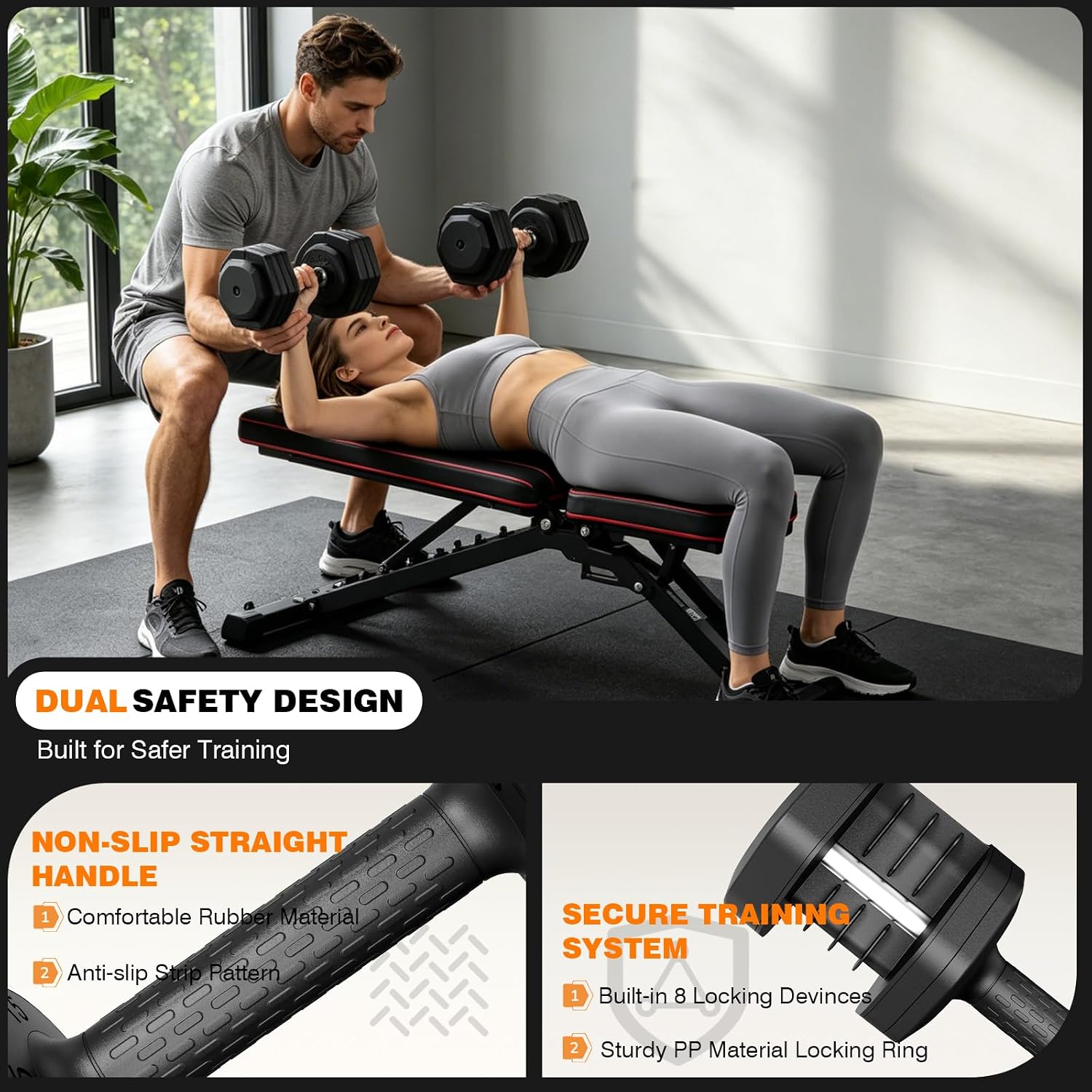 Набор регулируемых гантелей, 2 – обзор и цена Home Gym Furniture