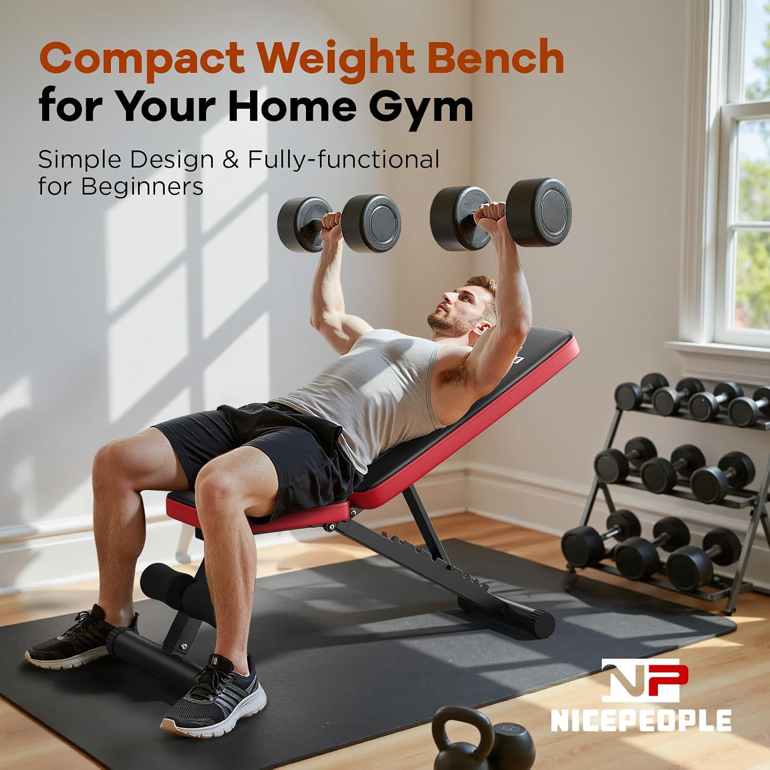 Регулируемая скамья для силовы – обзор и цена Home Gym For Small Spaces