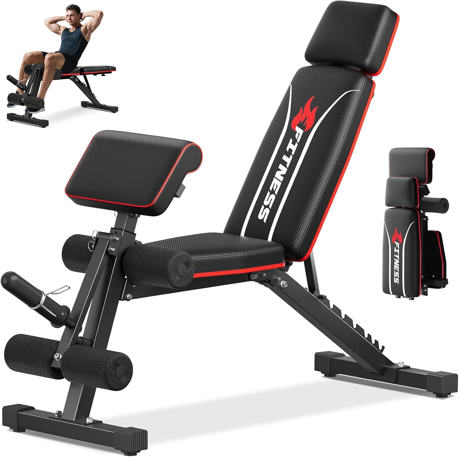 Складная скамья для домашнего  – обзор и цена Home Gym Weights