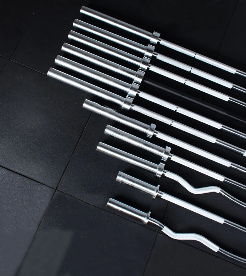 Новинка! Фитнес-гантель из ста – обзор и цена Barbell Curl Bar