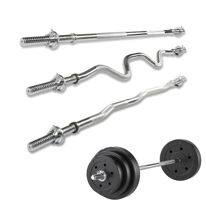 Стандартные прямые и изогнутые – обзор и цена Barbell Curl Bar